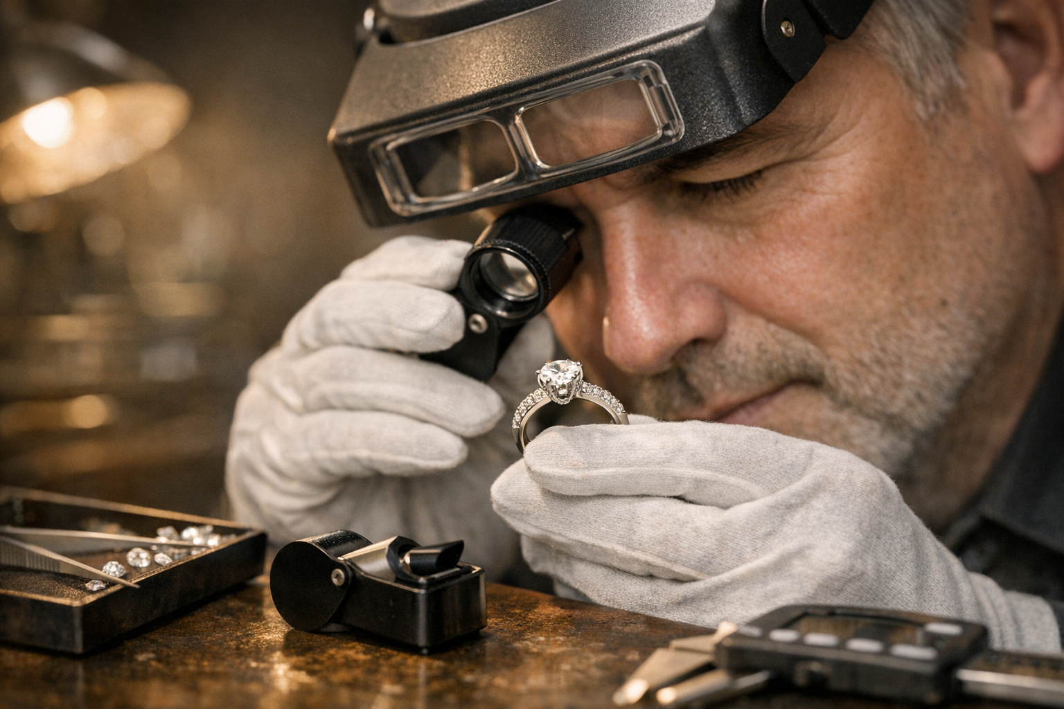 Jewelry appraisal preparation context
