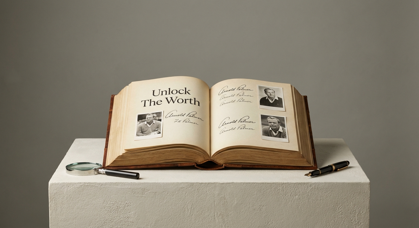 A Famille Rose Chinese Jardiniere From Circa 19th Century example: Unlock The Worth A Comprehensive Guide To Arnold Palmers Autograph Value