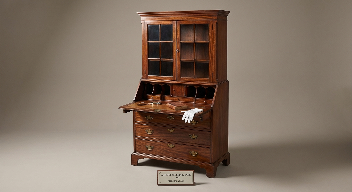Unlocking The Charm The Enduring Value Of Antique Secretary Desks With Hutches