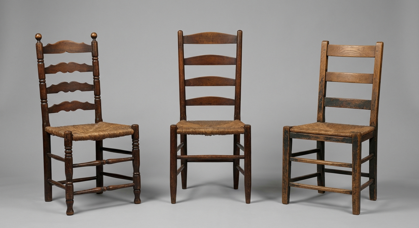 Unlocking The Worth Of Antique Ladder Back Chairs A Detailed Guide To Determining Value And Desirability
