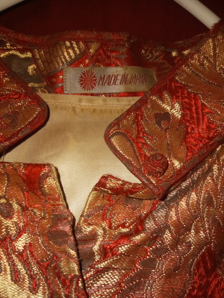An Original Vintage Silk Uchikake Kimono