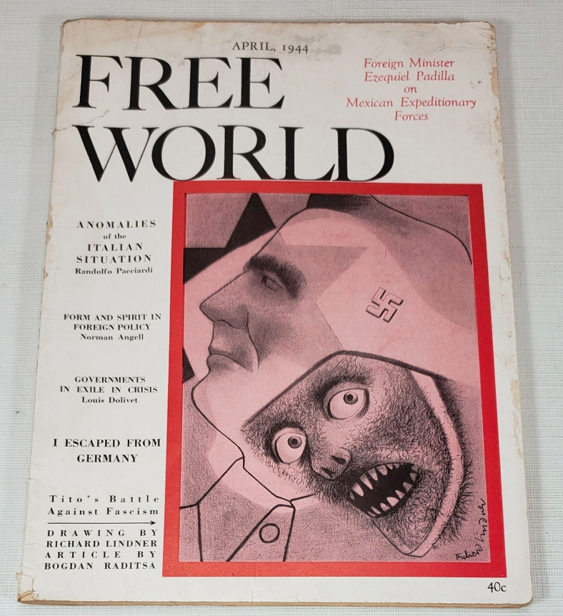 A Free World Magazine from circa WWII