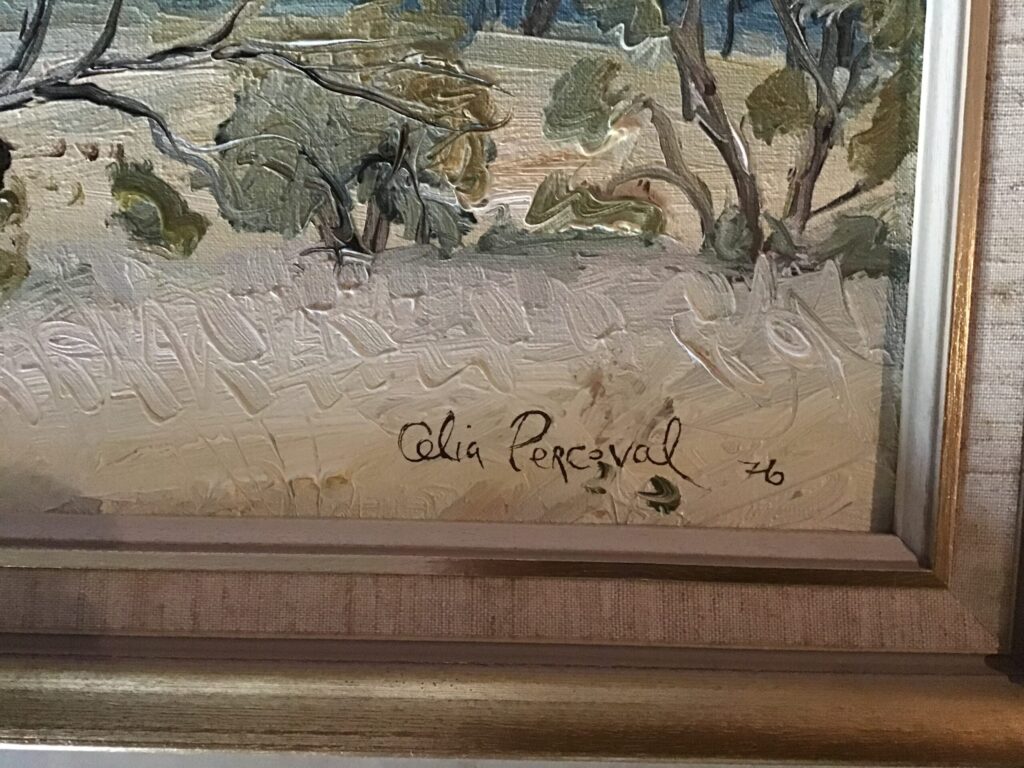 Celia Perceval Original Painting