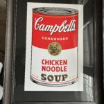 Campbell's Soup Cans Painting by Andy Warhol Print