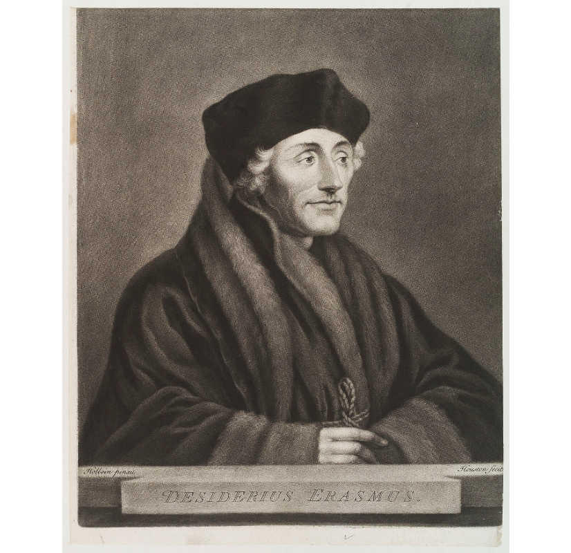 Desiderius Erasmus Portrait Print