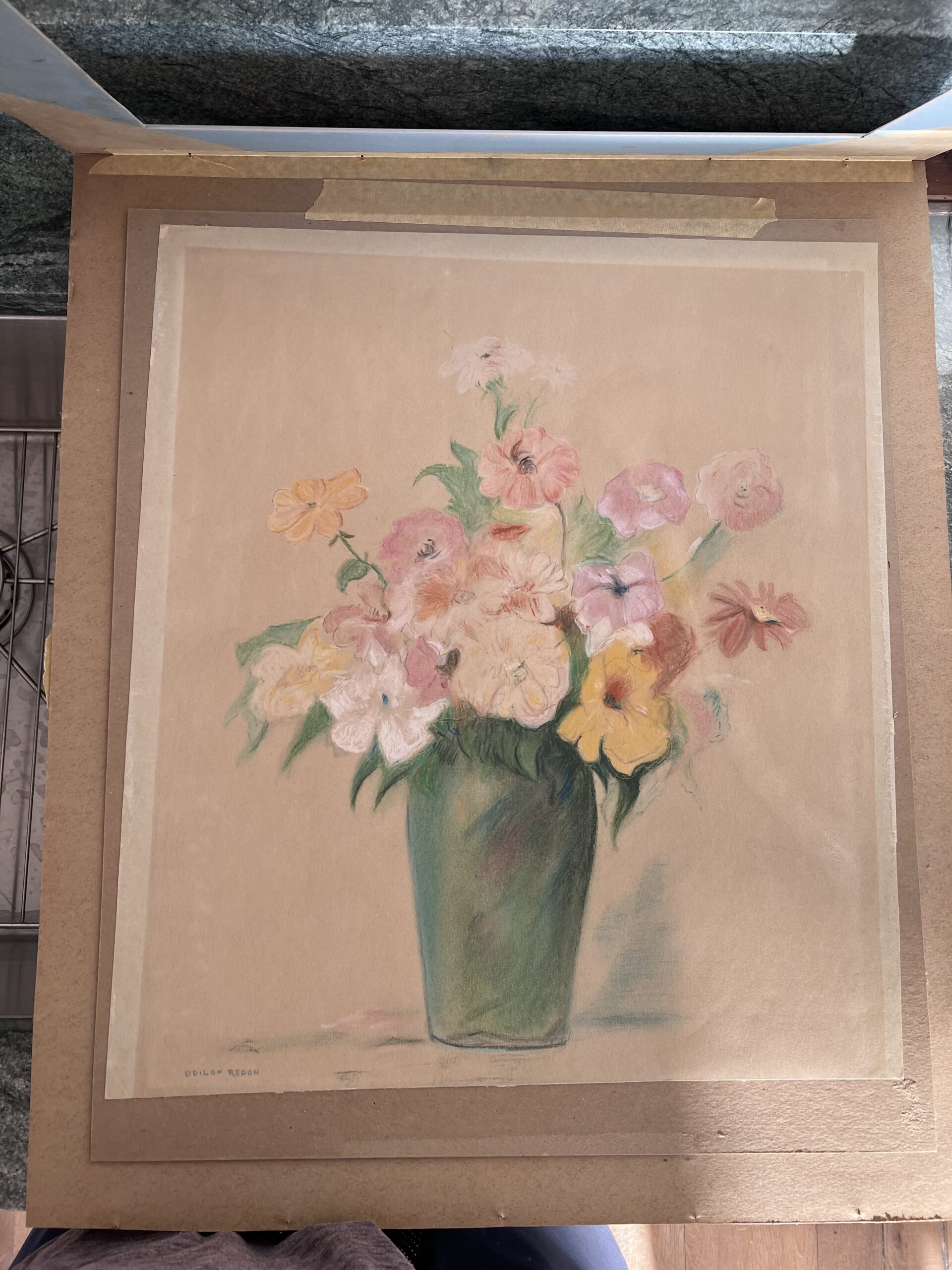 Odilon Redon (1840-1916) Floral Boquet