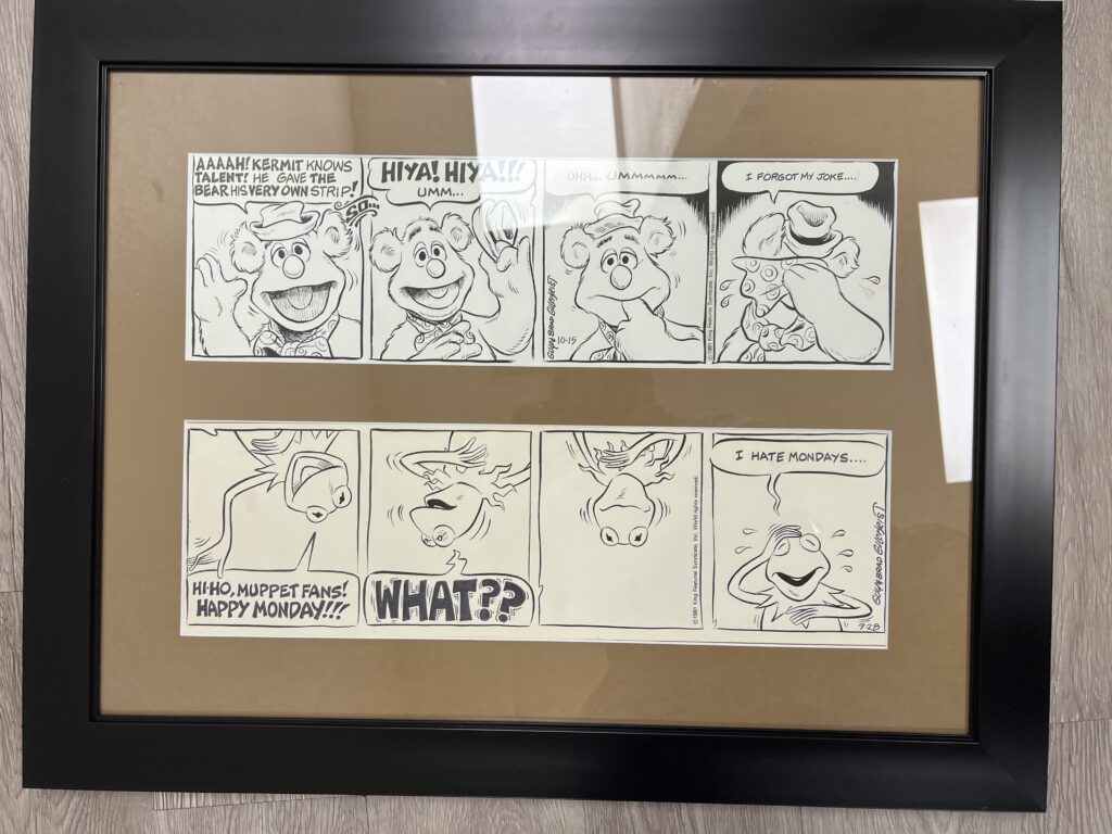 Original 1981 Daily Muppet Comic Strips 
