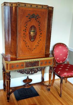 An Original Circa Victorian Eran Solid Wood Georges III Style Furniture Set