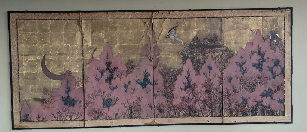 An Original Edo Period Kanō school Byōbu Screen
