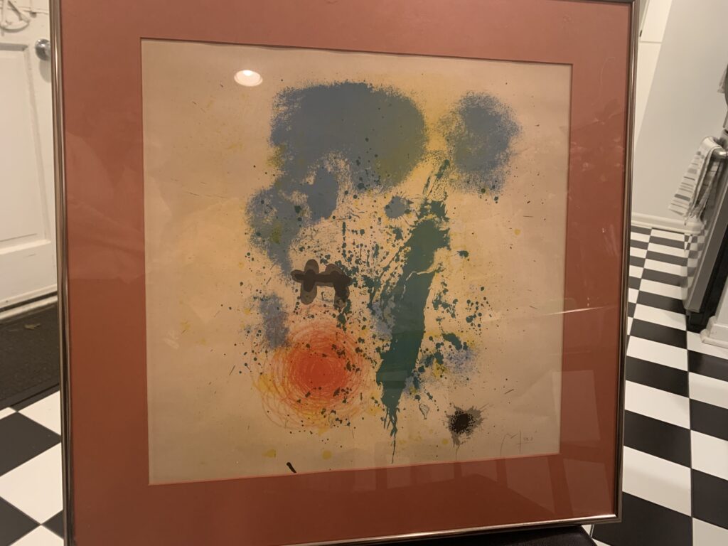 A Limited Edition Hand-Signed Lithograph by JOAN MIRÓ 1893-1983