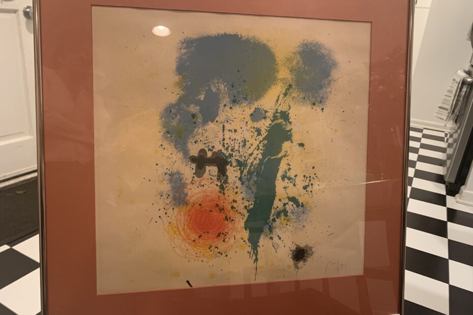 A Limited Edition Hand-Signed Lithograph by JOAN MIRÓ 1893-1983