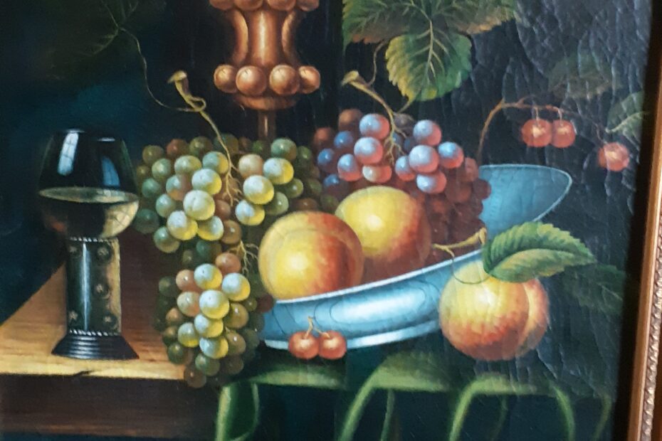 A Still-Life Painting Attributed to Richard Rau (20th century)