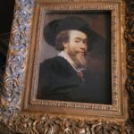 A Reproduction Painting of PETER PAUL RUBENS "Self-Portrait"