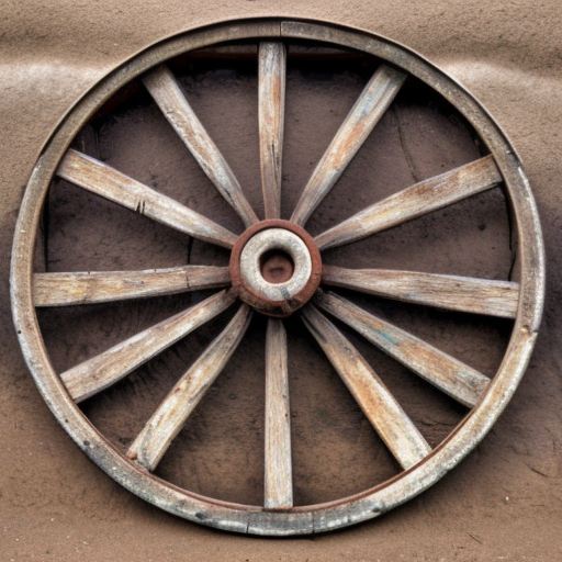 How to spot an old wagon wheel