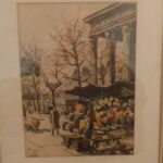 An Impresionist Paris Street Scene by Siguié (French, 20thC)