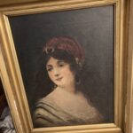 An Original Portrait Painting from circa mid 19thC Attributed to Listed Artist Thomas Sully (American, 1783-1872)