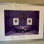 An Original Limited Edition Artwork Monochrome Purple by Listed Artist Catherine Jenna Hendry (b. 1988)