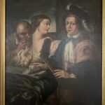 An Original Painting attributed to the Listed Artist Gerard van Honthorst (Dutch: Gerrit van Honthorst; 4 November 1592 – 27 April 1656) circa 17thC