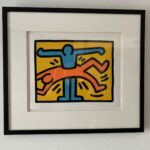A Limited Edition Print Artist Proof #22/25 titled “Pop Shop VI” By Keith Allen Haring (May 4, 1958 – February 16, 1990)