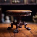 antique claw foot table value