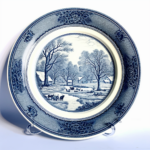 Value of Currier and Ives “The Old Grist Mill” dishes