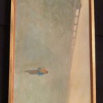 An Original Hand Made Painting Attributed to Listed Artist ELIJAH BAXTER American, (1849-1939) circa early 20thC Depicting an Impresionist Style Landscape Painting Scene Of beach with one person
