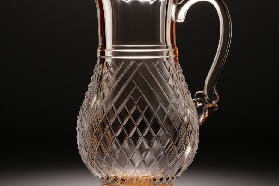 antique glass pitchers value